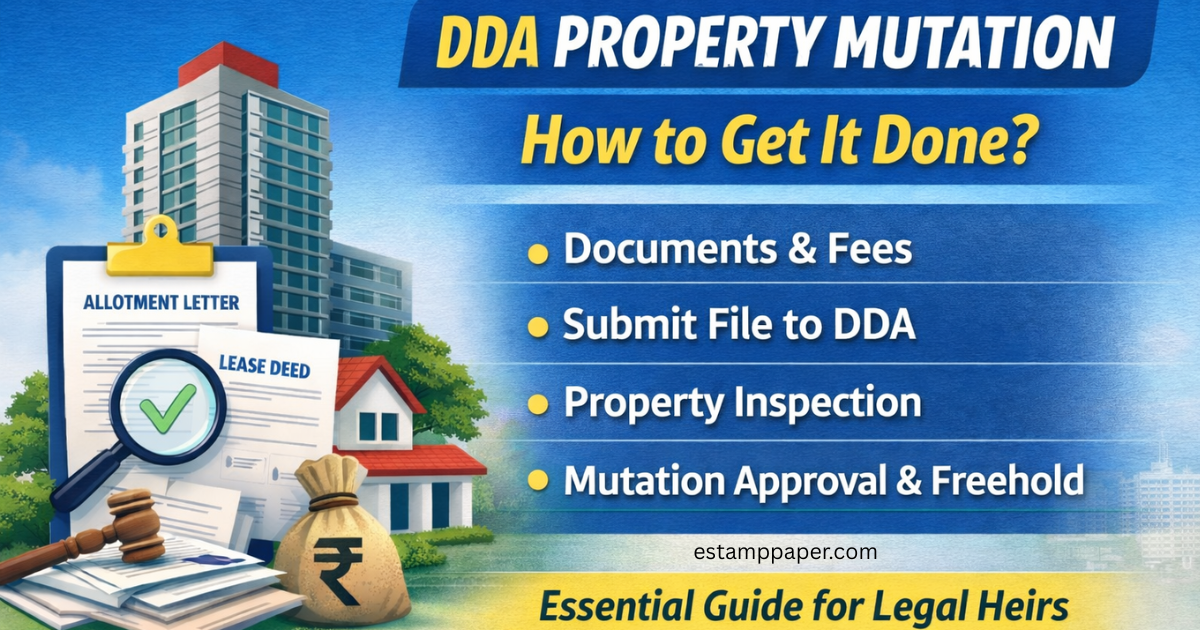 DDA Property Mutation – How to Get It Done Step by Step