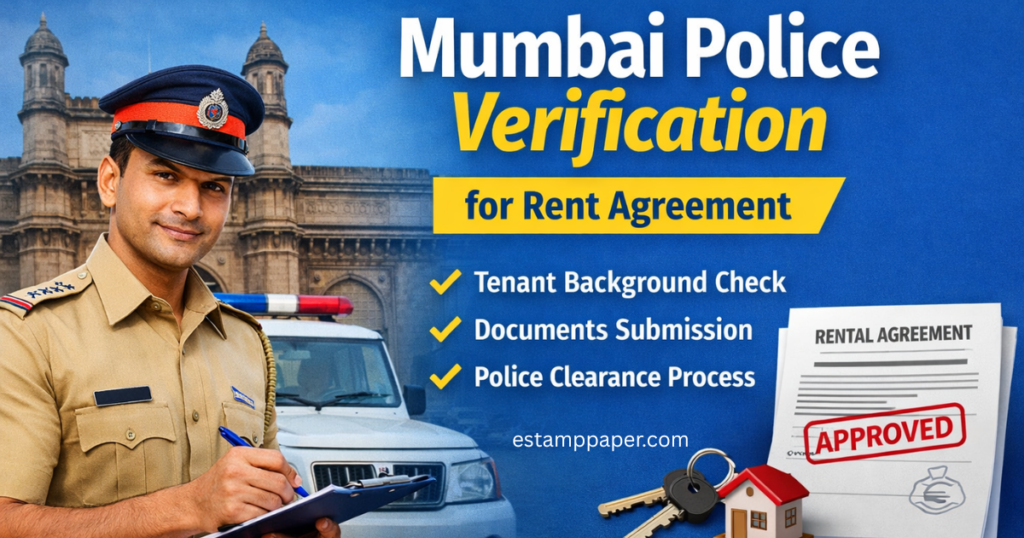 Mumbai Police Verification For Rent Agreement